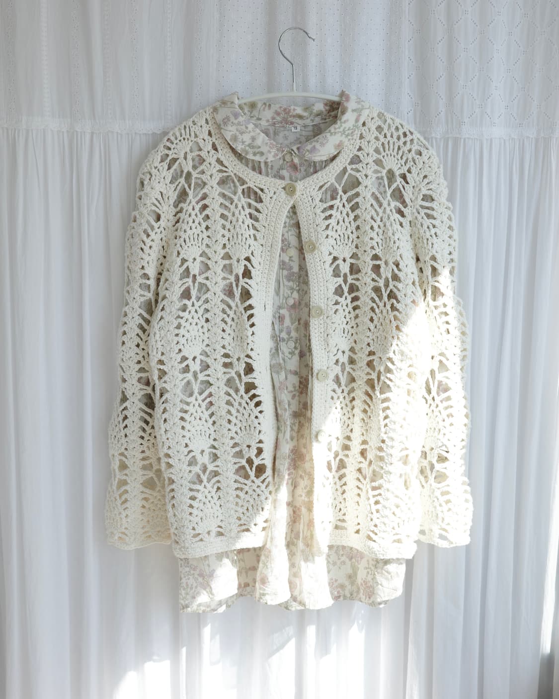 Crochet Handmade Cardigan 상품이미지1