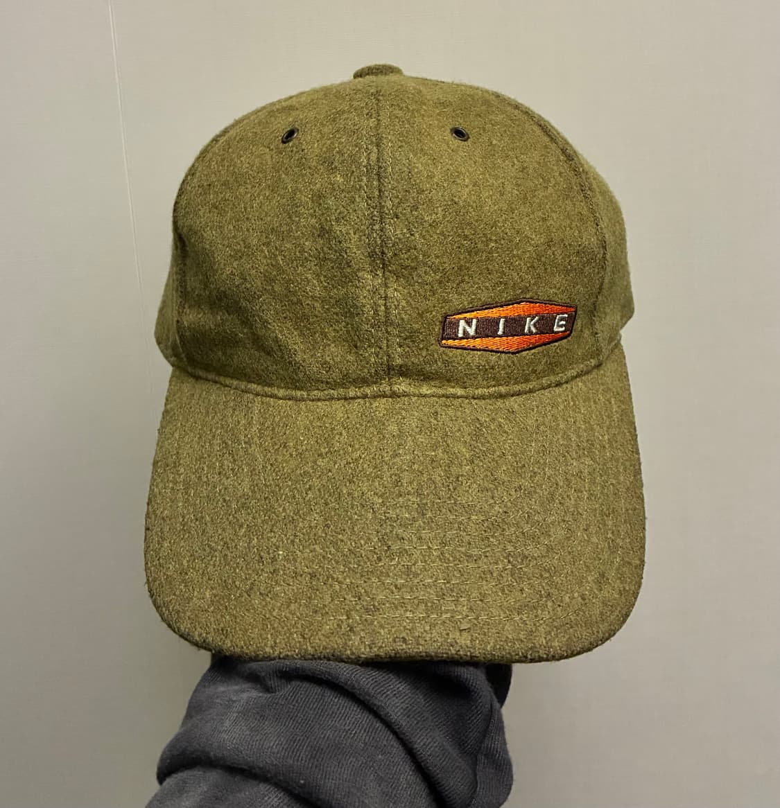 (F)90s 나이키 스포츠 울 나일론 빈티지 볼캡모자 덕캡 상품이미지2