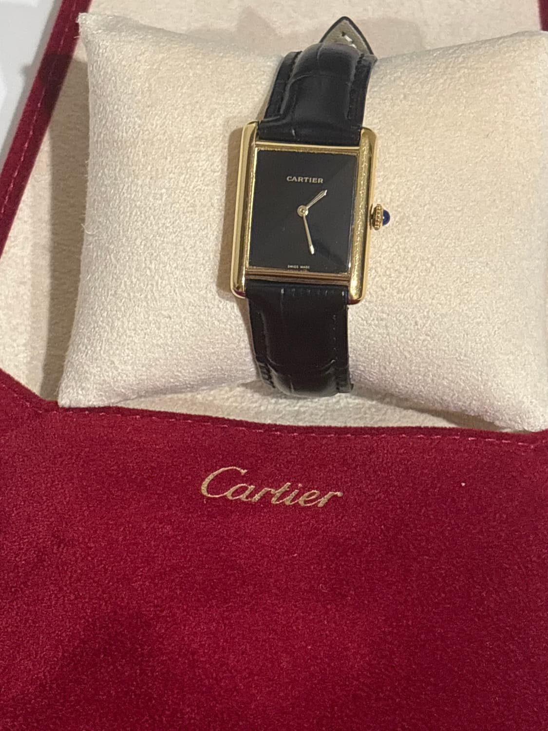 까르띠에 빈티지 머스트드 탱크 상품이미지1