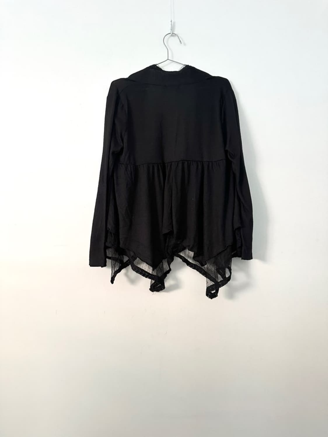 Sheer & dot point open cardigan  상품이미지6