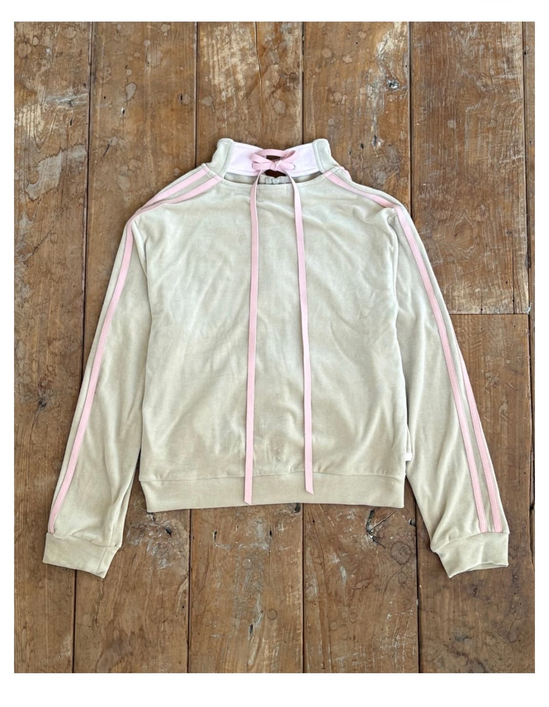 오스하이 코르셋 져지 집업 모카 상품이미지3