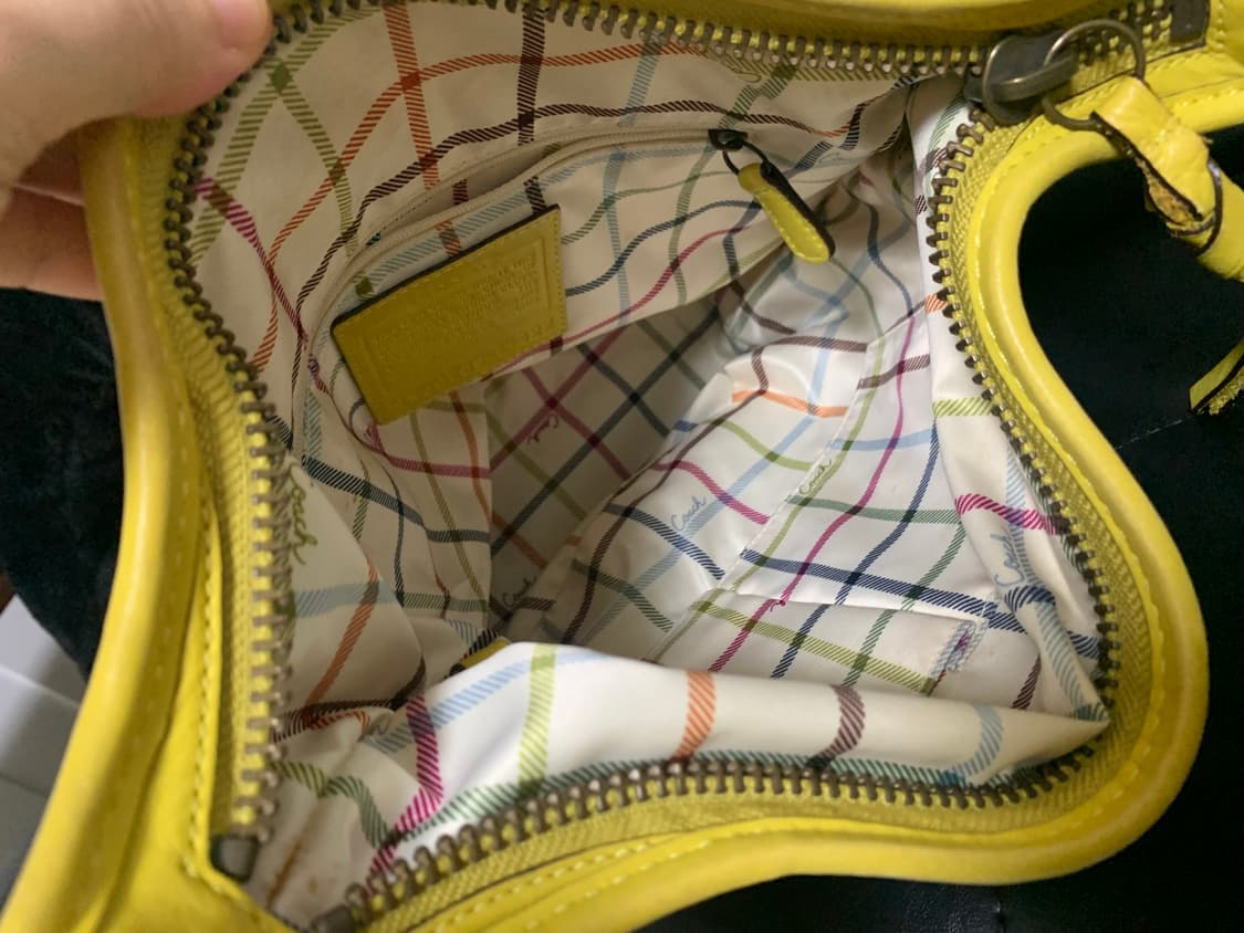 코치 블리커 버킷백 (Bleecker Bucket Bag 노랑) 상품이미지9