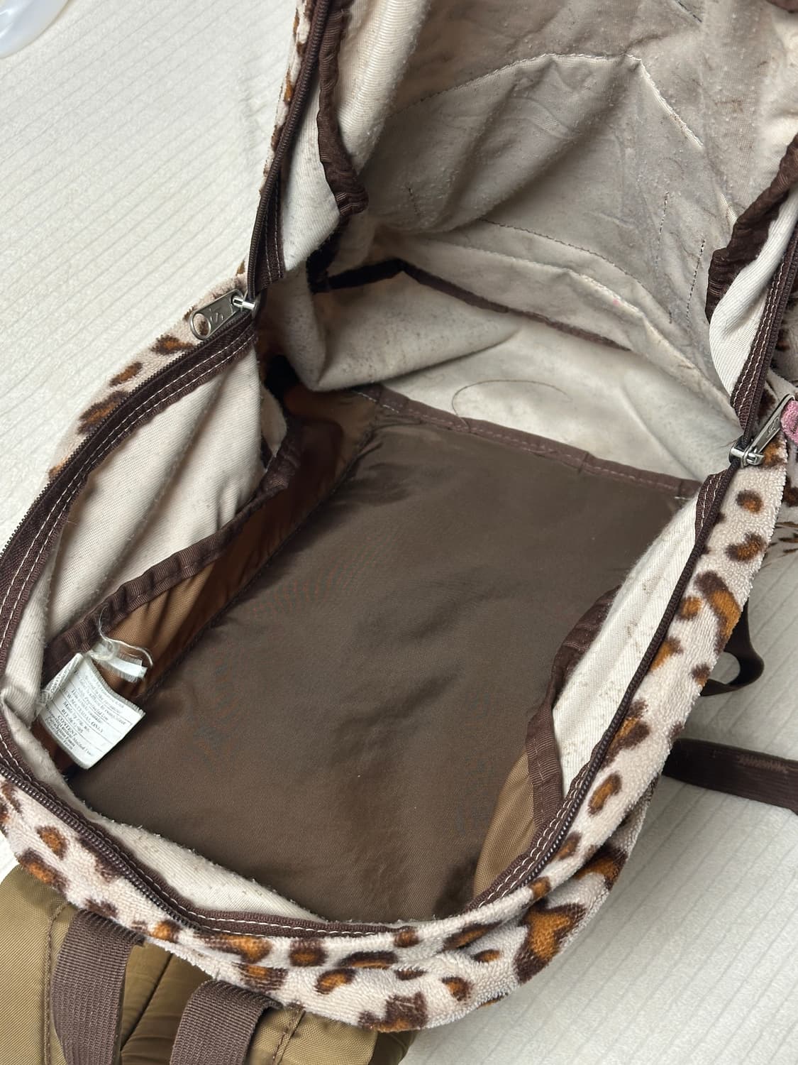 잔스포츠 레오파드 호피 백팩 상품이미지7