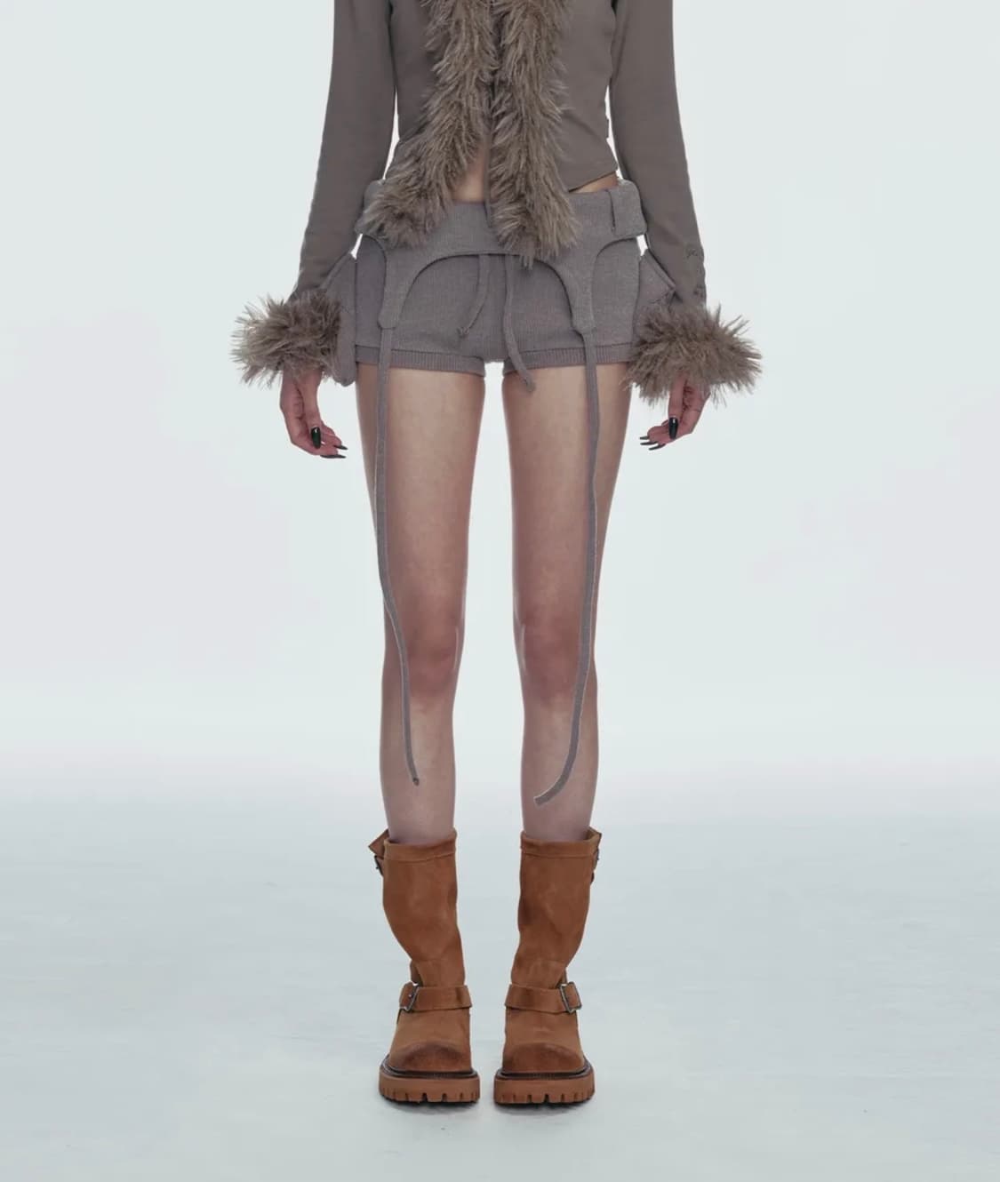 길라아카이브 볼드 로고 포켓 미니 쇼츠 반바지 오네갸루  상품이미지2