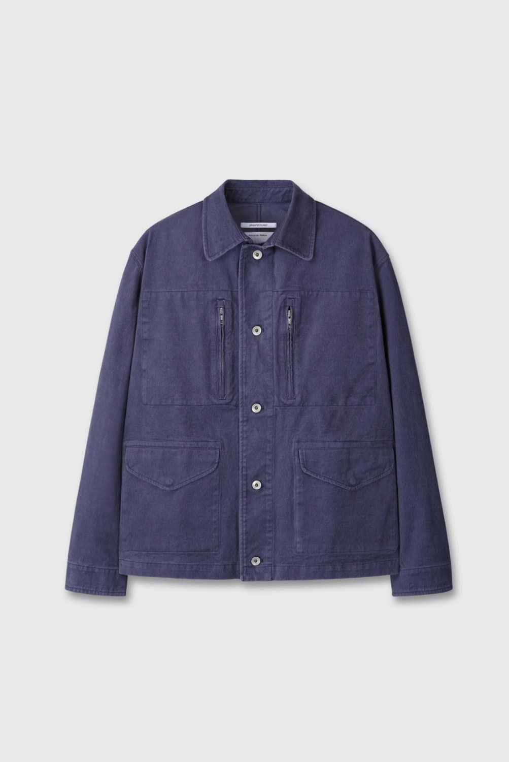 Vintage washed work jacket(Violet blue) 상품이미지3