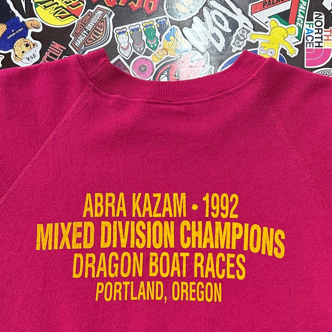 90s USA 헤인즈 아브라 카잠 빈티지 스웻셔츠 M 상품이미지4