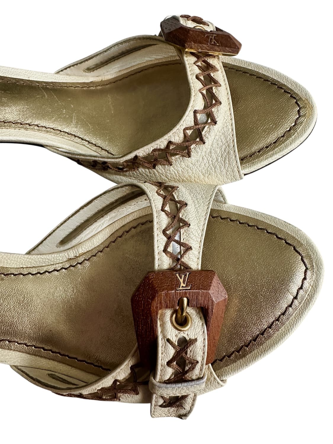 루이비통 y2k 갸루 뮬 샌들힐 상품이미지3