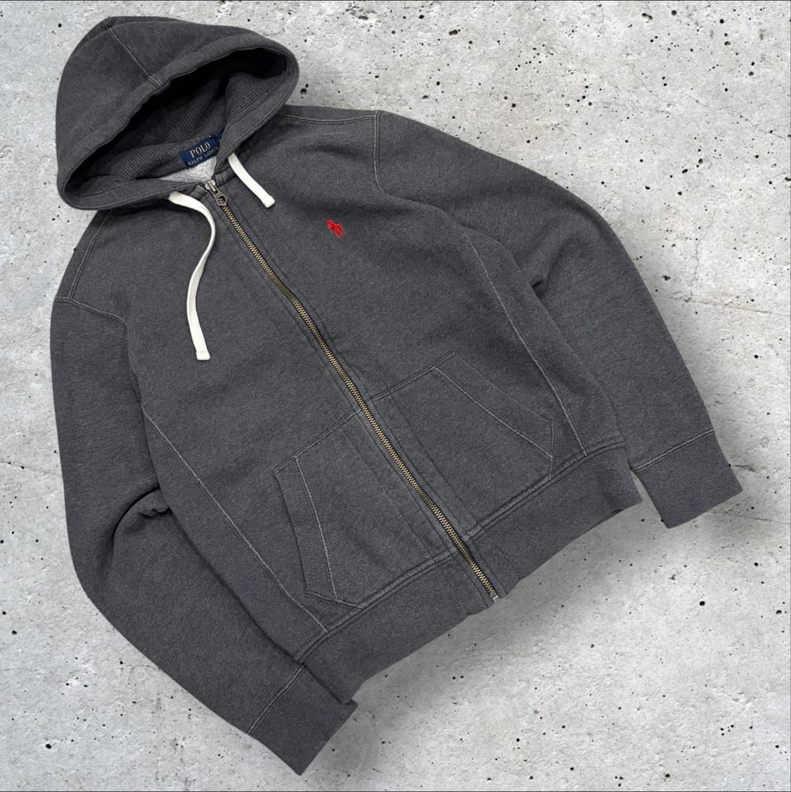 [S] 폴로 랄프로렌 스웻 후드집업 그레이 D46 상품이미지1