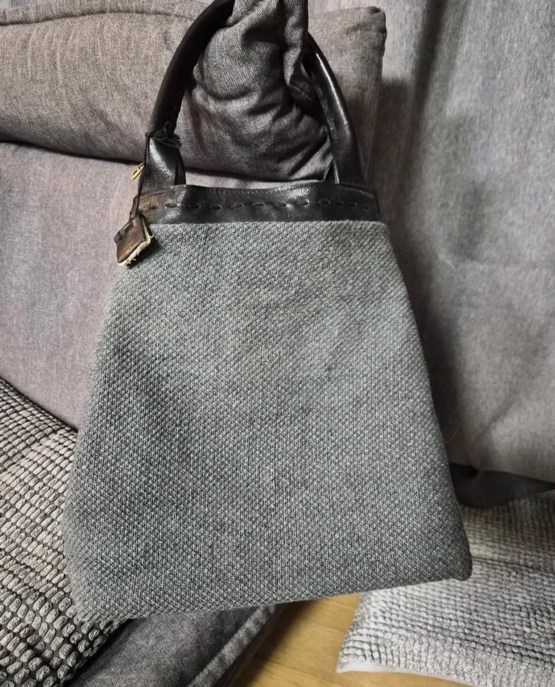 리얼램스킨 고급린넨 가방 상품이미지5