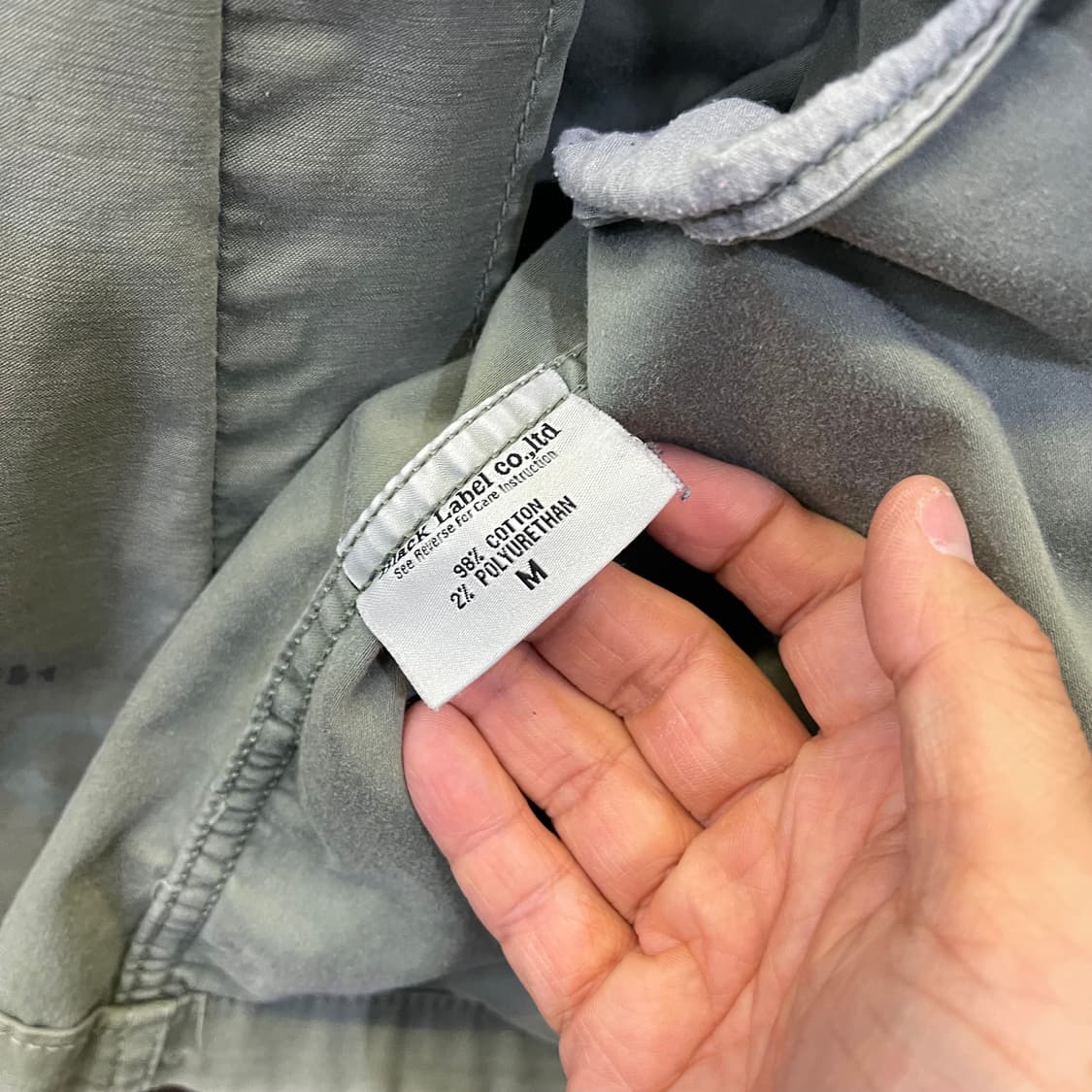 Black Label shirt jacket 상품이미지3