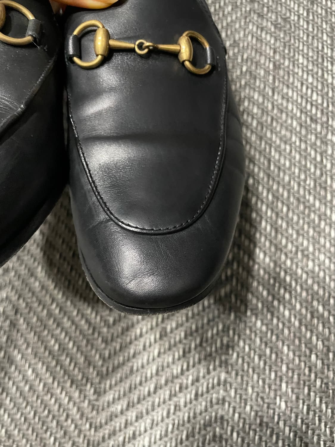 GUCCI 구찌 조던 홀스빗 로퍼 블랙 EU37/한국240 상품이미지5