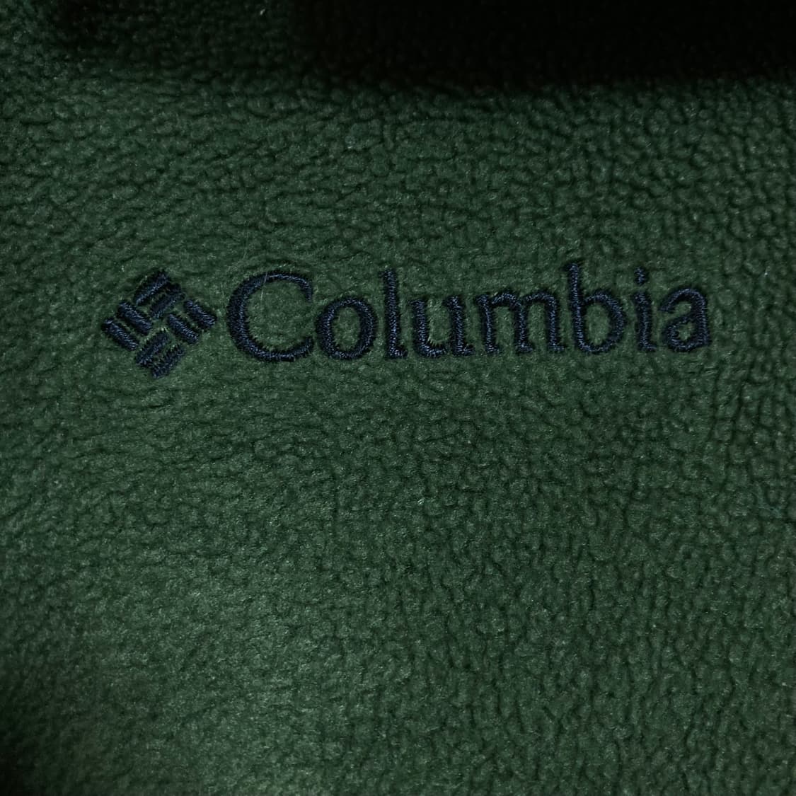 컬럼비아 스몰 로고 카키 플리스 자켓 상품이미지2