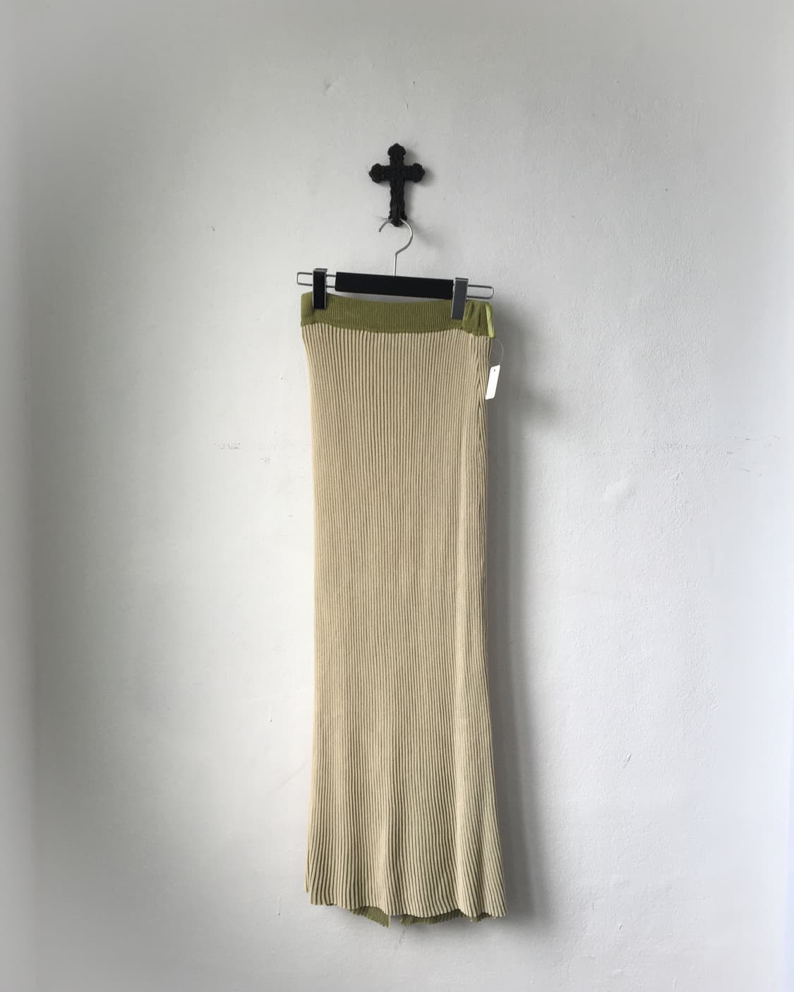 Ribbed knit skirt 상품이미지1