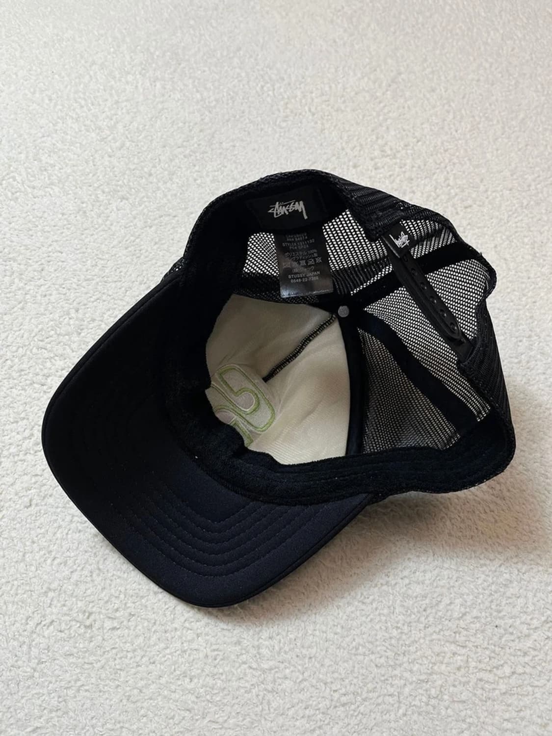 스투시 Stussy 빅 S 트러커 메쉬 캡 모자 A1703 상품이미지6