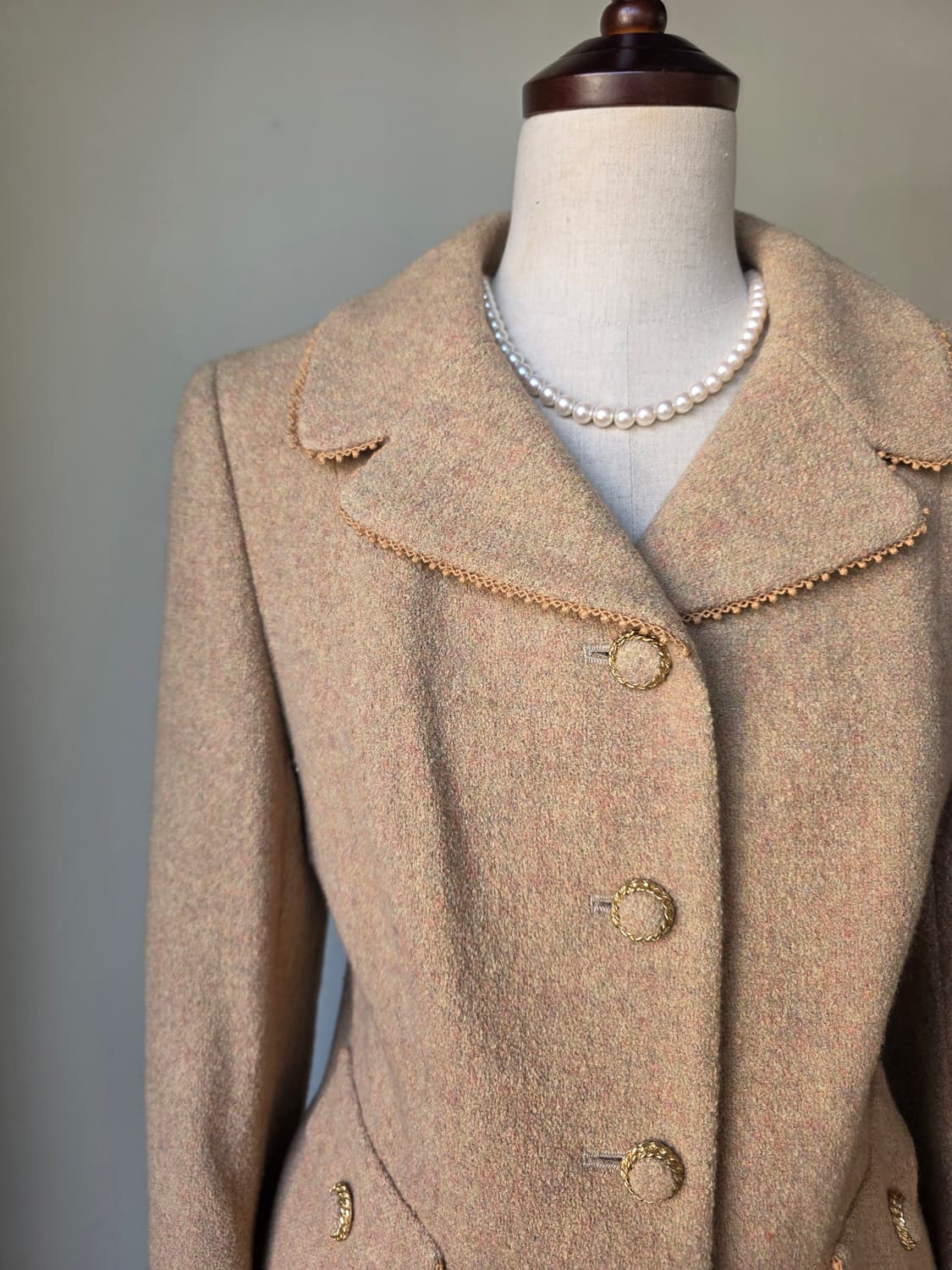 Aylesbury 부클 트위드 셋업 상품이미지3