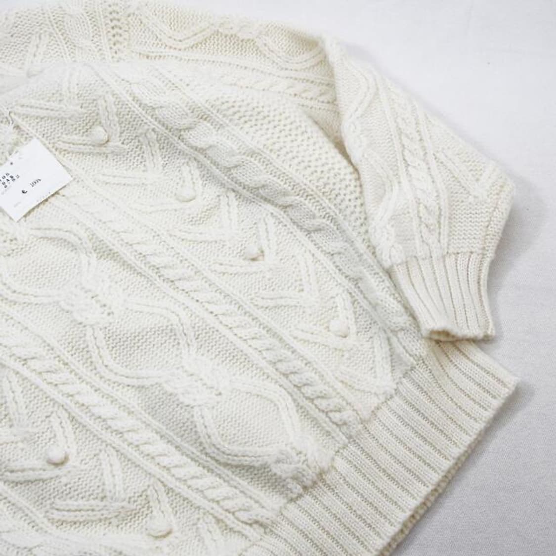 COUSINE 울 꽈배기 니트 (여성용 9AR) 상품이미지7