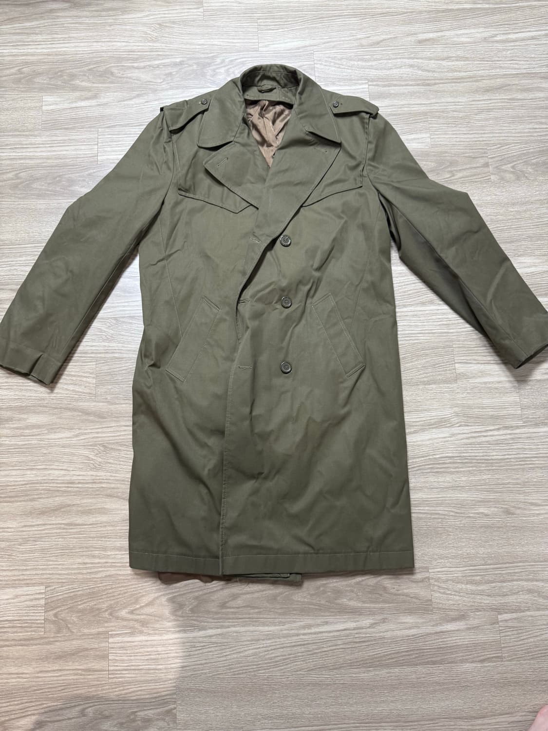 (110정도) 밀리터리 코트 상품이미지2