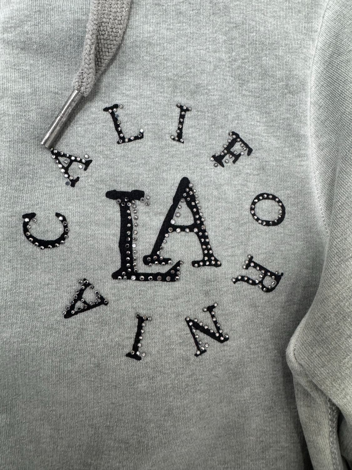 •트루릴리전 Y2K 대장급 빈티지 워싱 후드집업 (딱붙핏) 상품이미지5