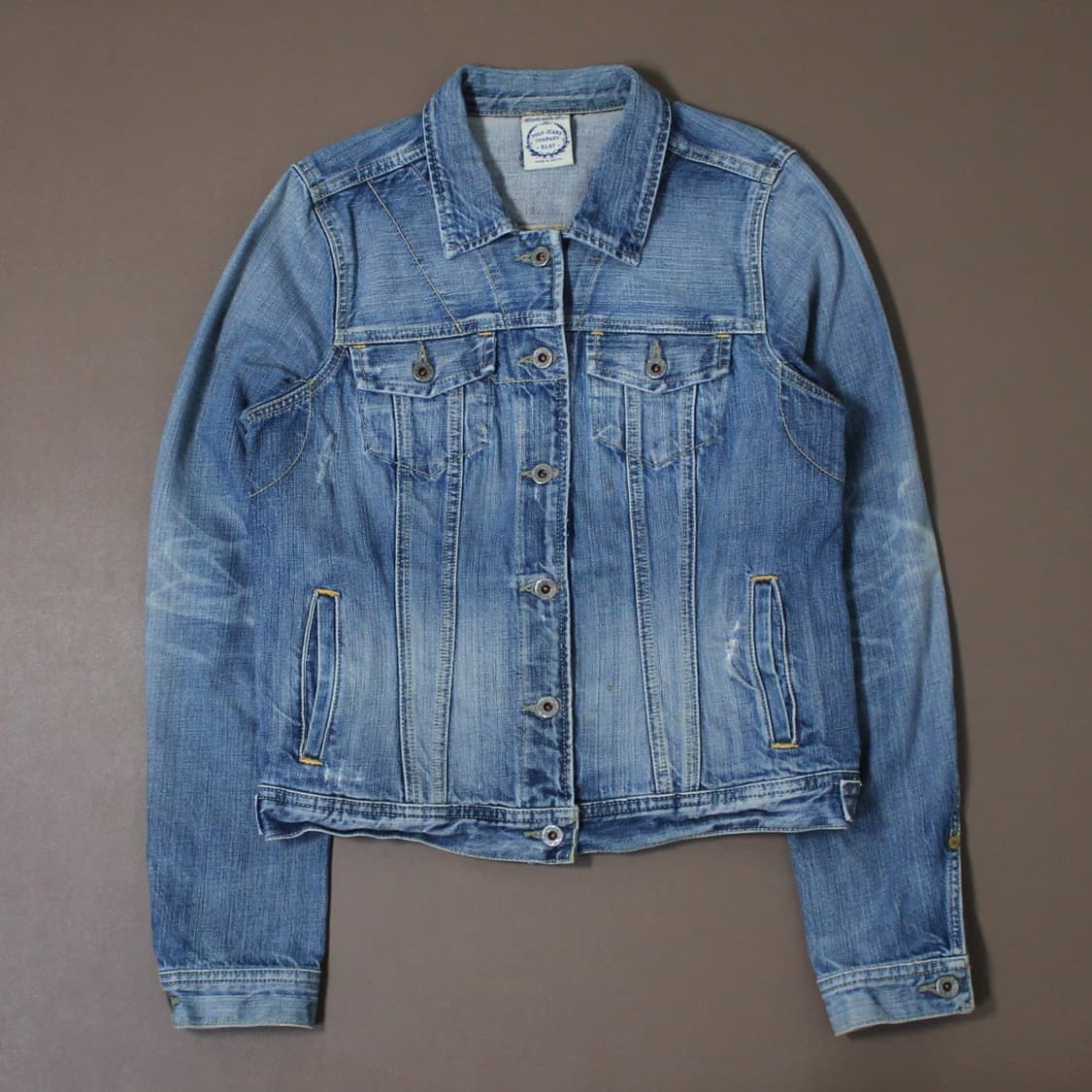 Polo Jeans 폴로 진스컴퍼니 RL67 리디아 워싱 데님 자켓 상품이미지1