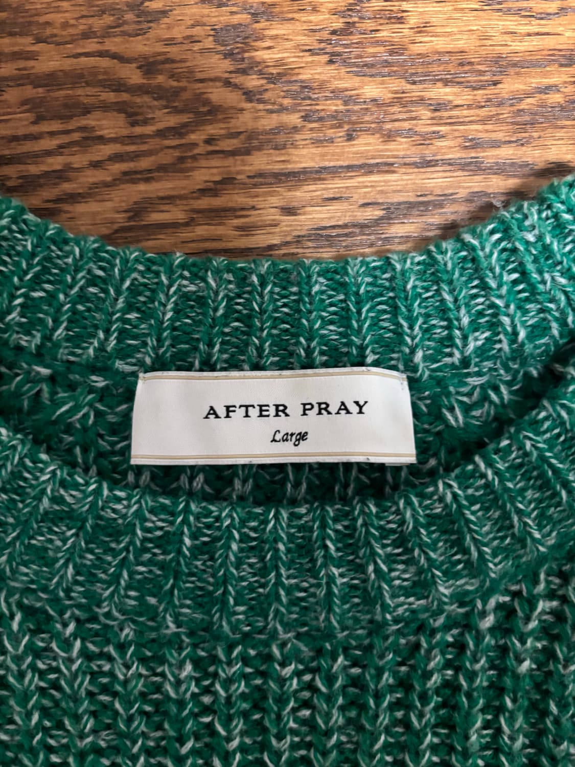 애프터프레이 안타르시아 니트 L 상품이미지2