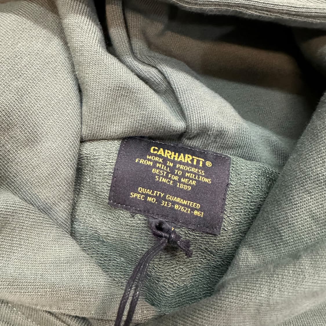 칼하트 wip 밀리터리 테잎 후드티 상품이미지5