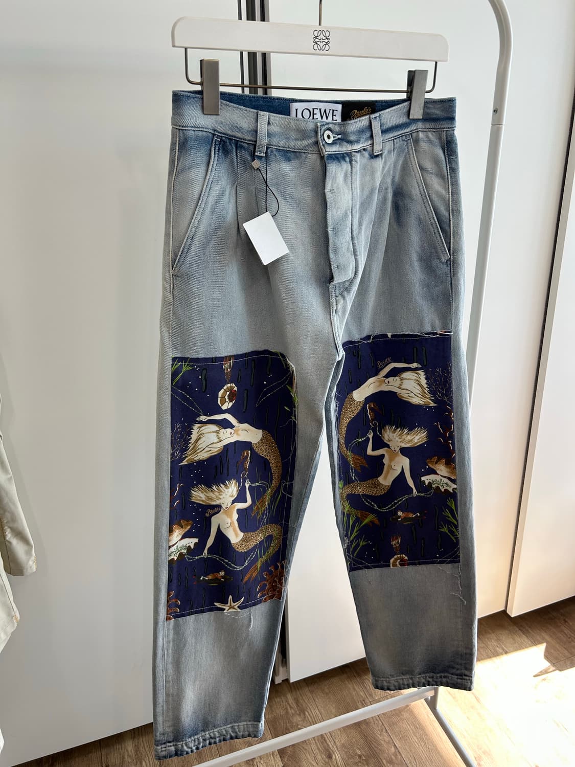 로에베 메르메이드 패치워크 데님 팬츠 상품이미지2