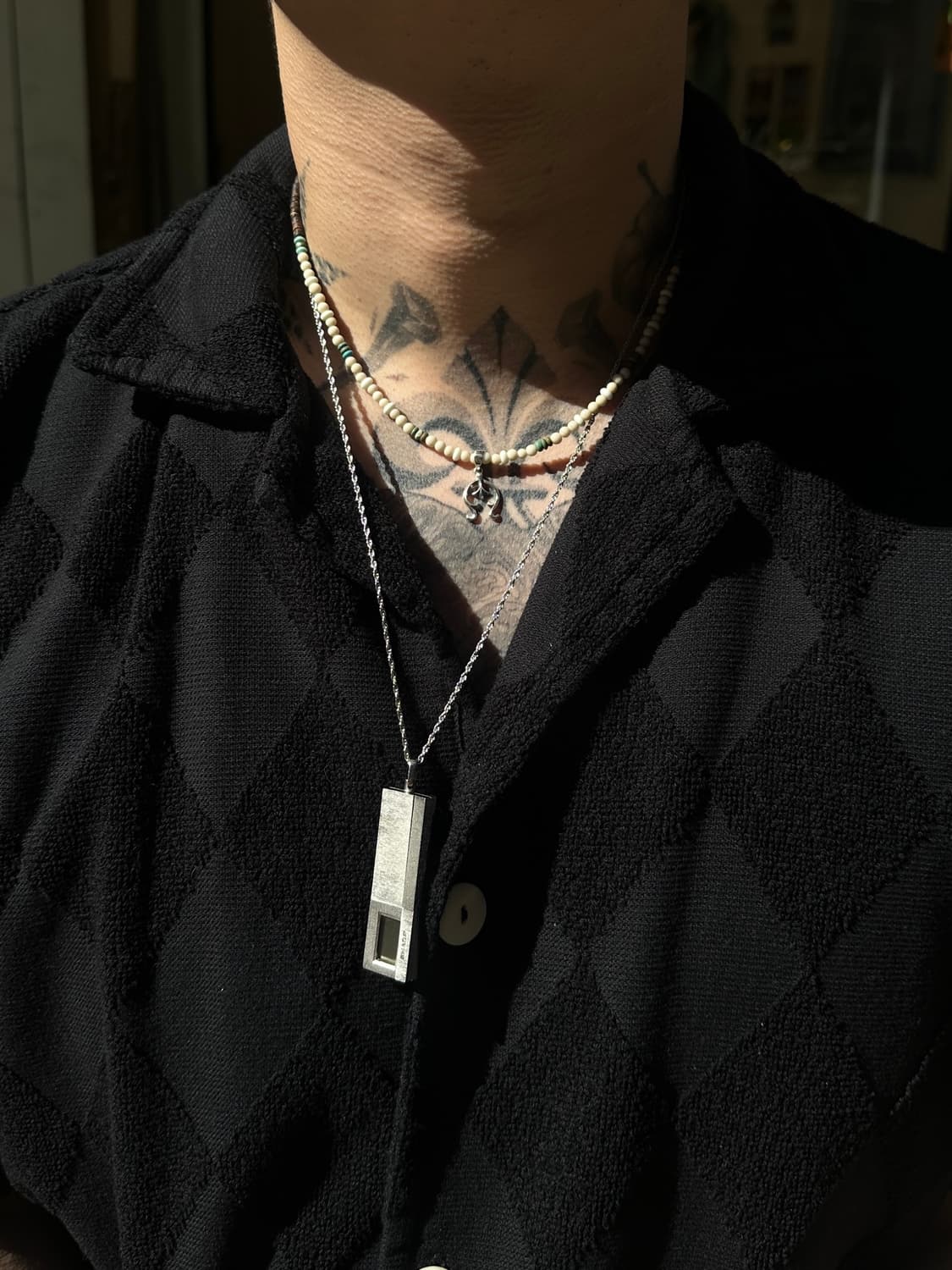 Sharp vintage watch necklace 상품이미지8