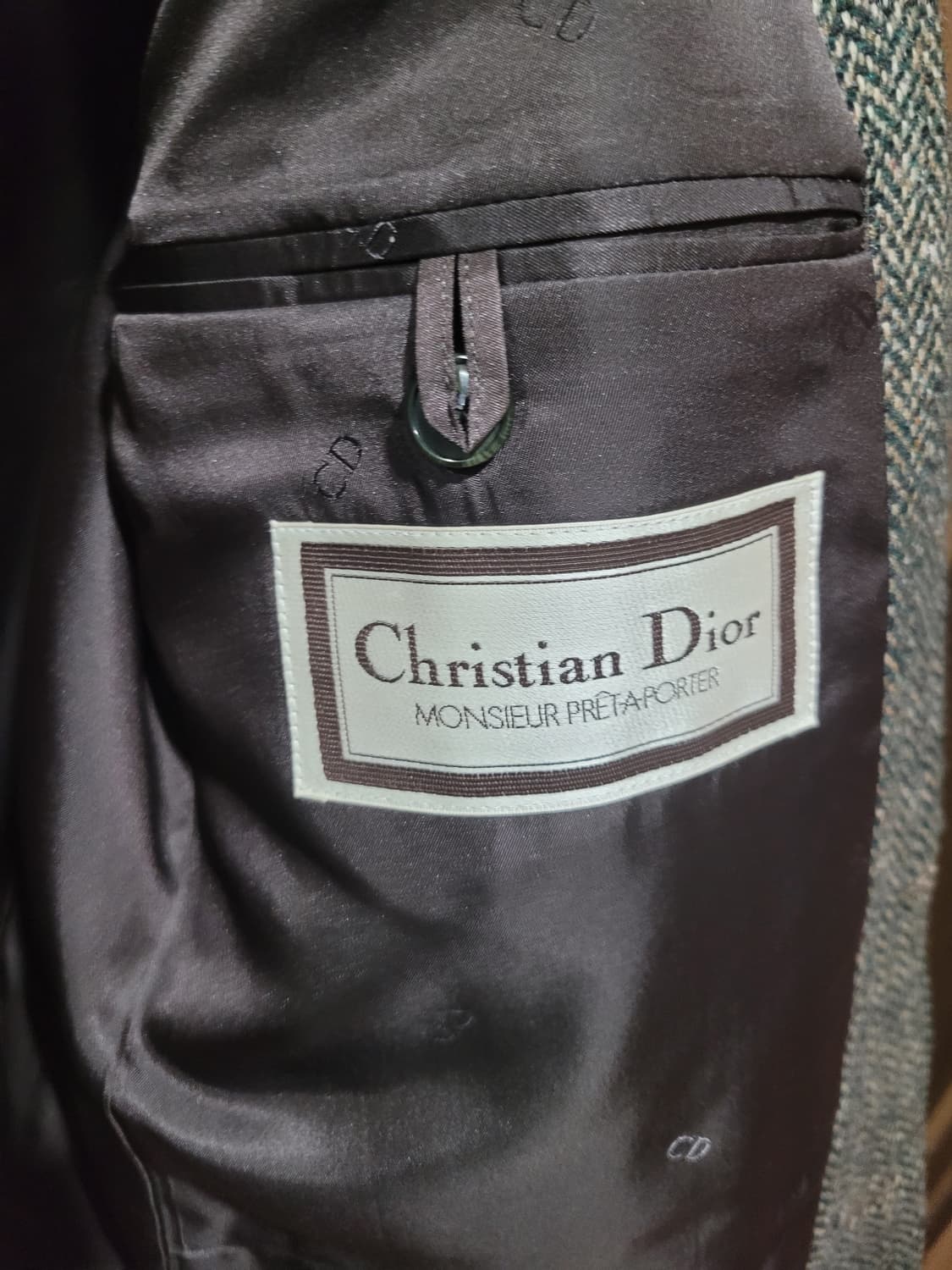 크리스찬 디올 모이슈 헤링본 셋업 상품이미지4