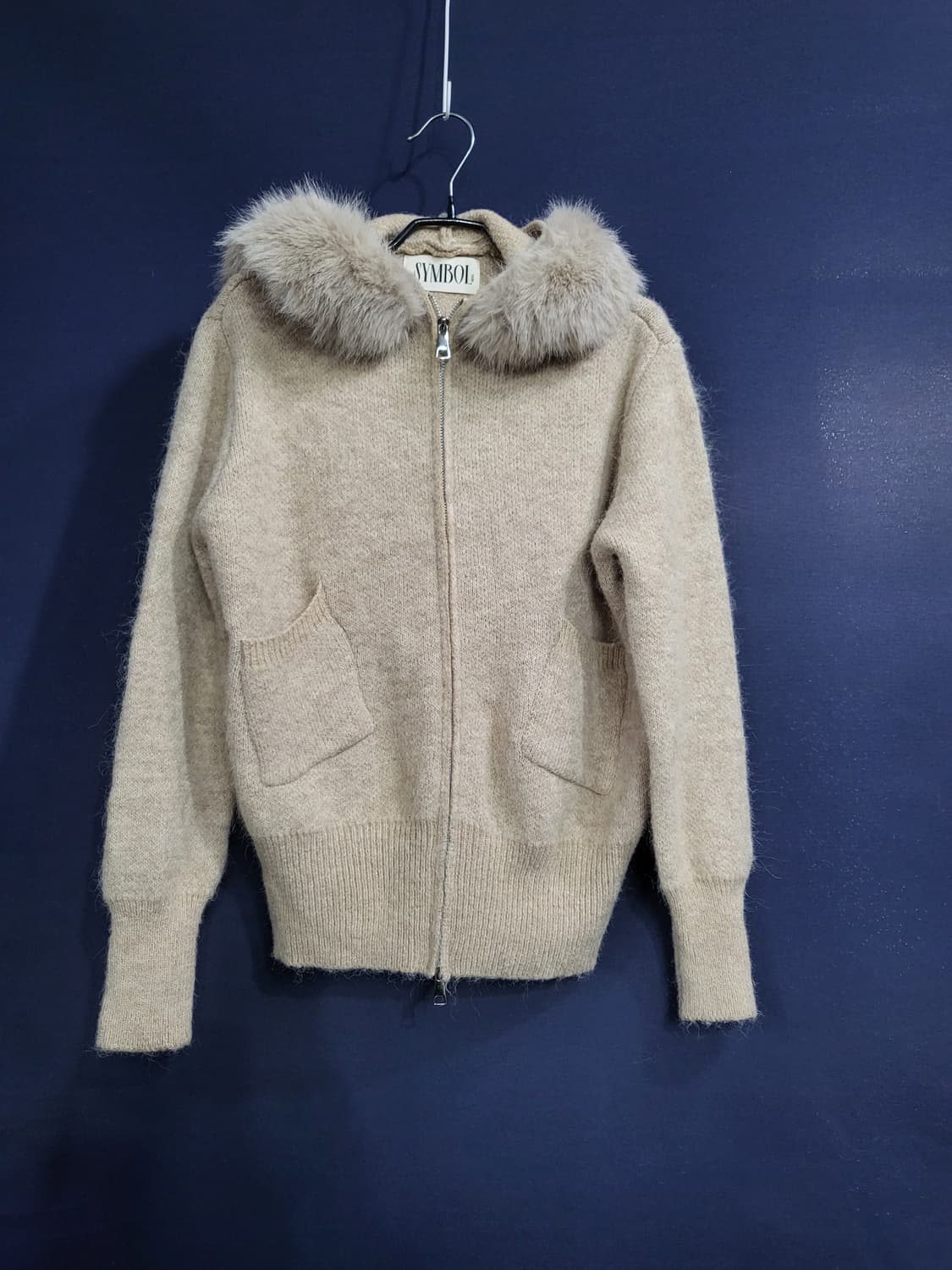 SYMBOL 모헤어.울 후드집업 상품이미지1
