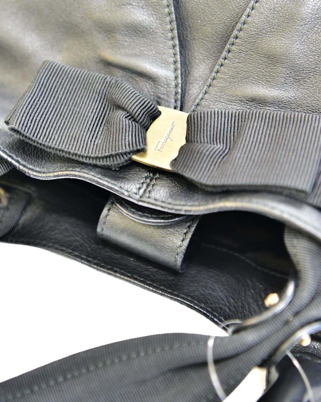 페라가모 바라 레더 토트백 (정품) 상품이미지7