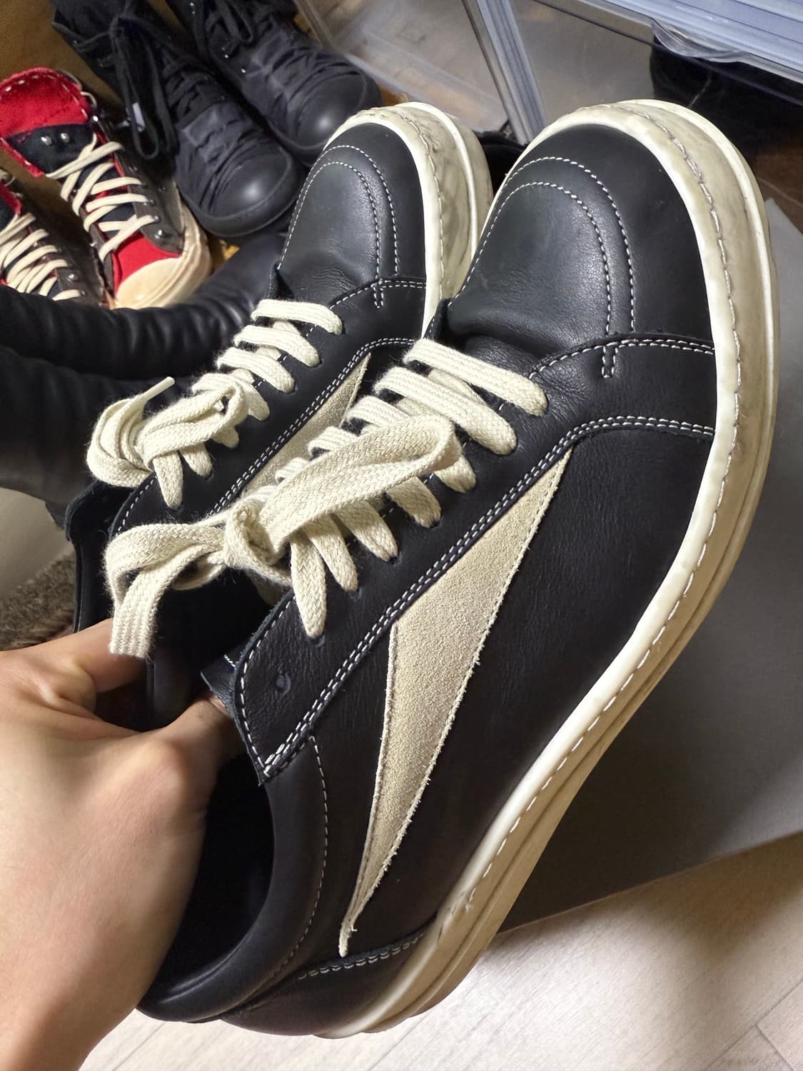 릭오웬스 반스 레더 41 상품이미지3