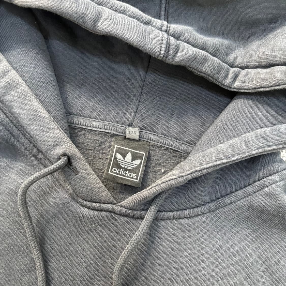 100 아디다스 후드티 트레포일 기모 0311J 상품이미지3