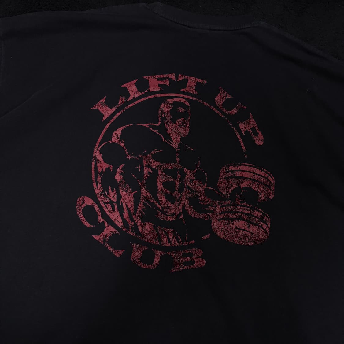 2XL HDEX 에이치덱스 블랙 LIFT UP 반팔티 상품이미지4