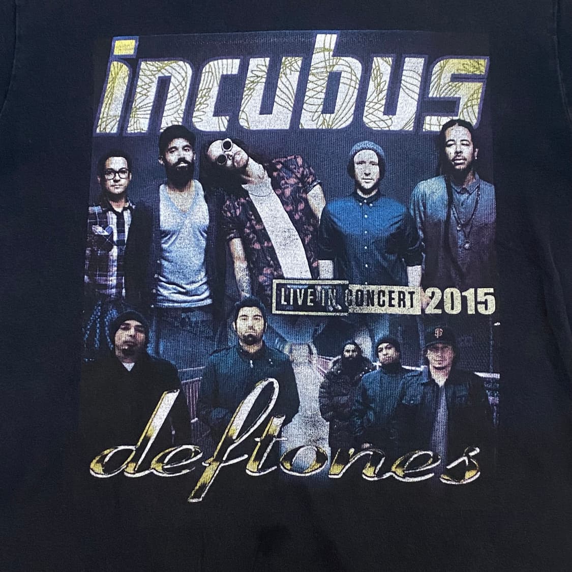 미국 빈티지 밴드 인큐버스 굿즈 반팔티 락티셔츠 상품이미지4
