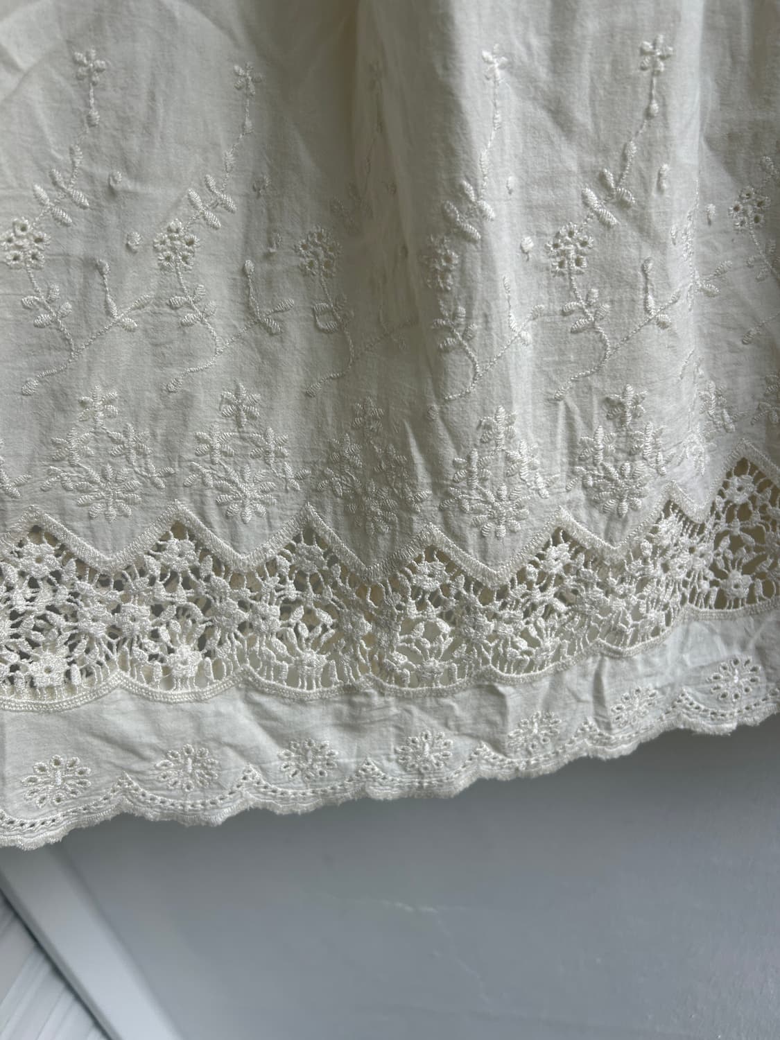 크로쉐 펀칭 스커트  상품이미지6