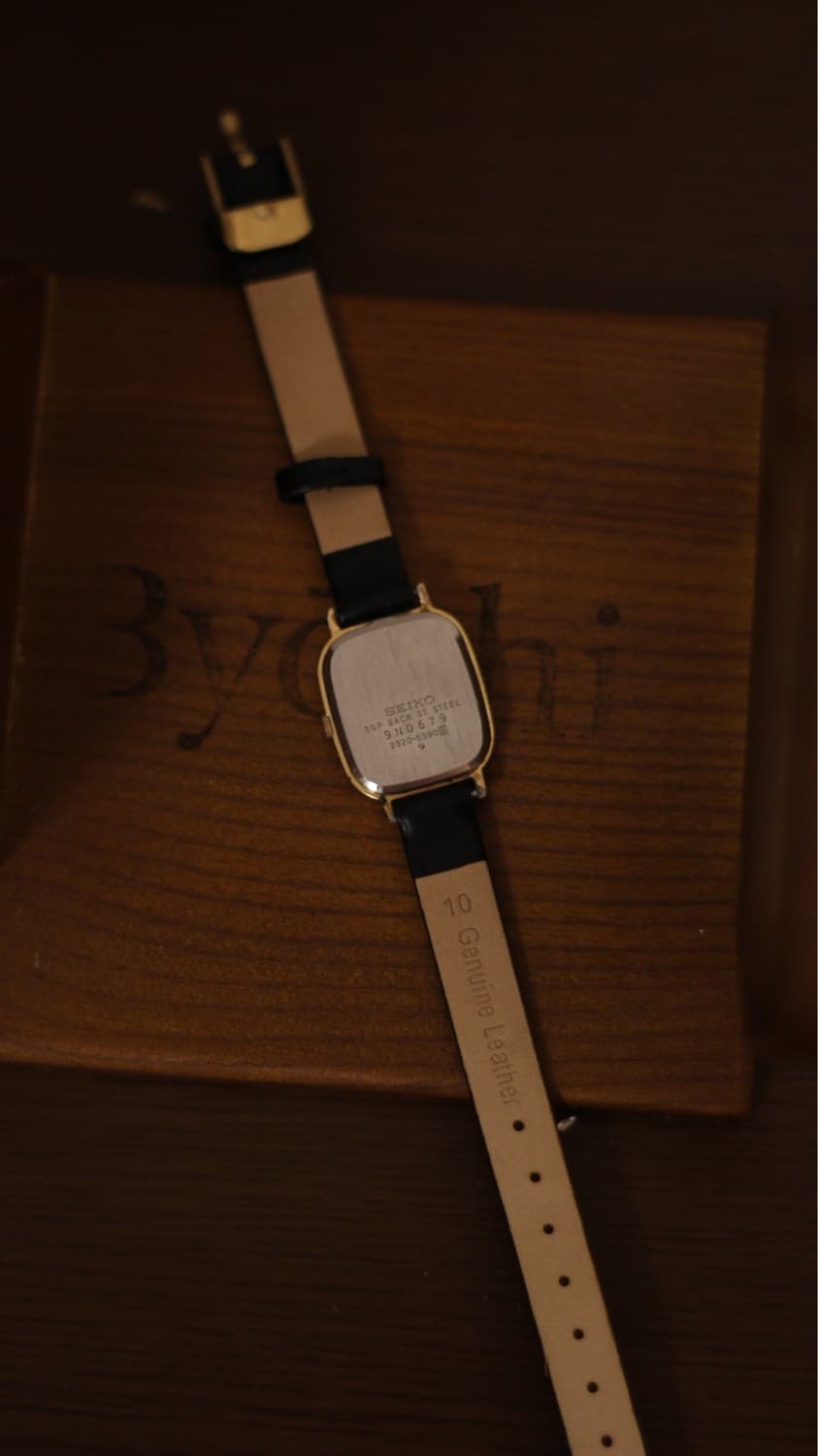 [Seiko] 세이코 미니멀 쿠션 케이스 골드 여성용 쿼츠 상품이미지7