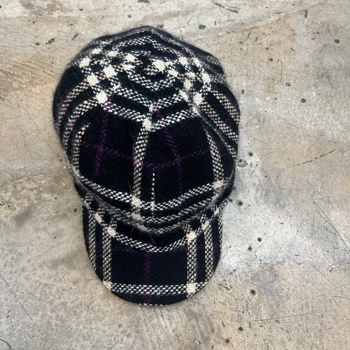 버버리 트위드 뉴스보이 캡 상품이미지1