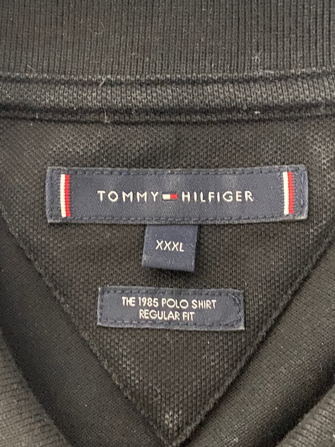 타미힐피거 폴로 긴팔티 블랙 3XL 상품이미지3