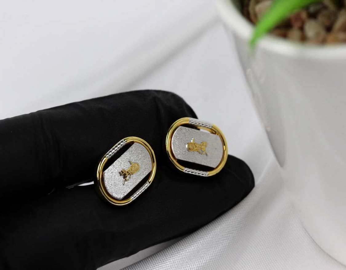 셀린느 미사용 S등급 남자 명품 커프스 빈티지 상품이미지6