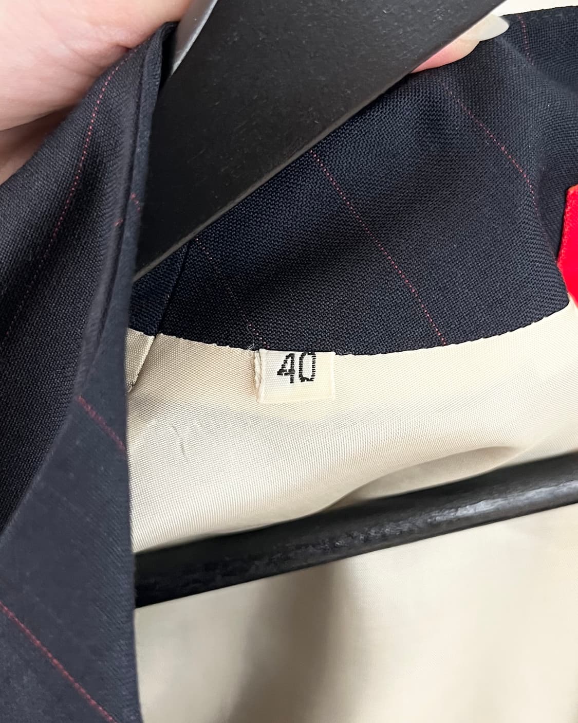 비비안 웨스트우드 네이비 레드핀스트라이프 자켓 상품이미지9