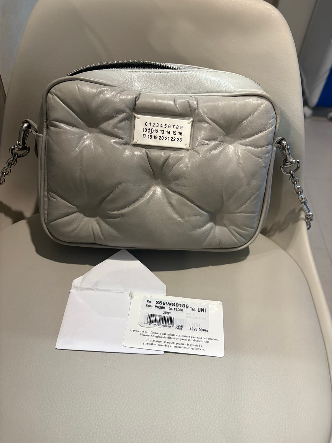 메종메르지엘라 글램슬램 크로스백 그레이 상품이미지1