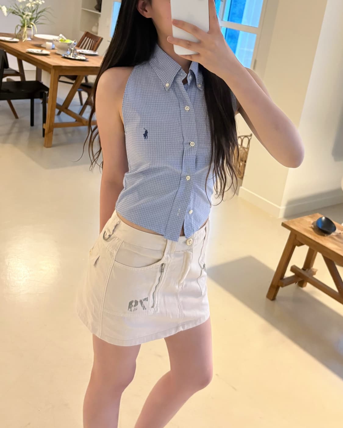 Polo Custom Halter Shirt 상품이미지1