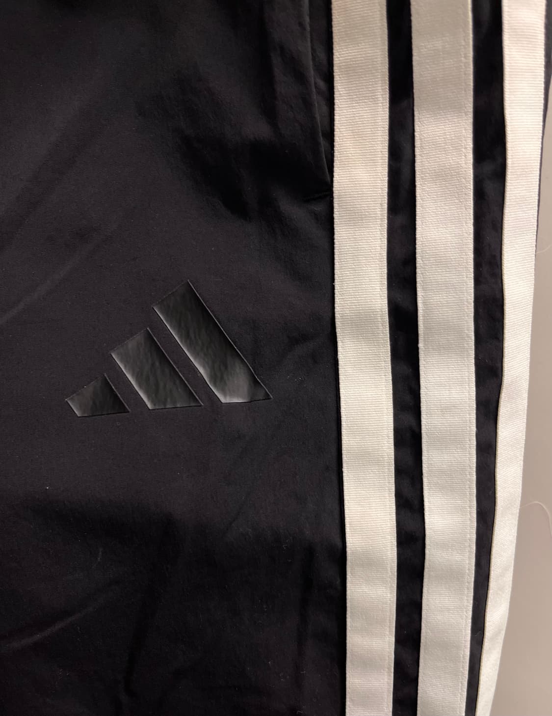 아디다스 3선 트레이닝 와이드 팬츠 XL 상품이미지2