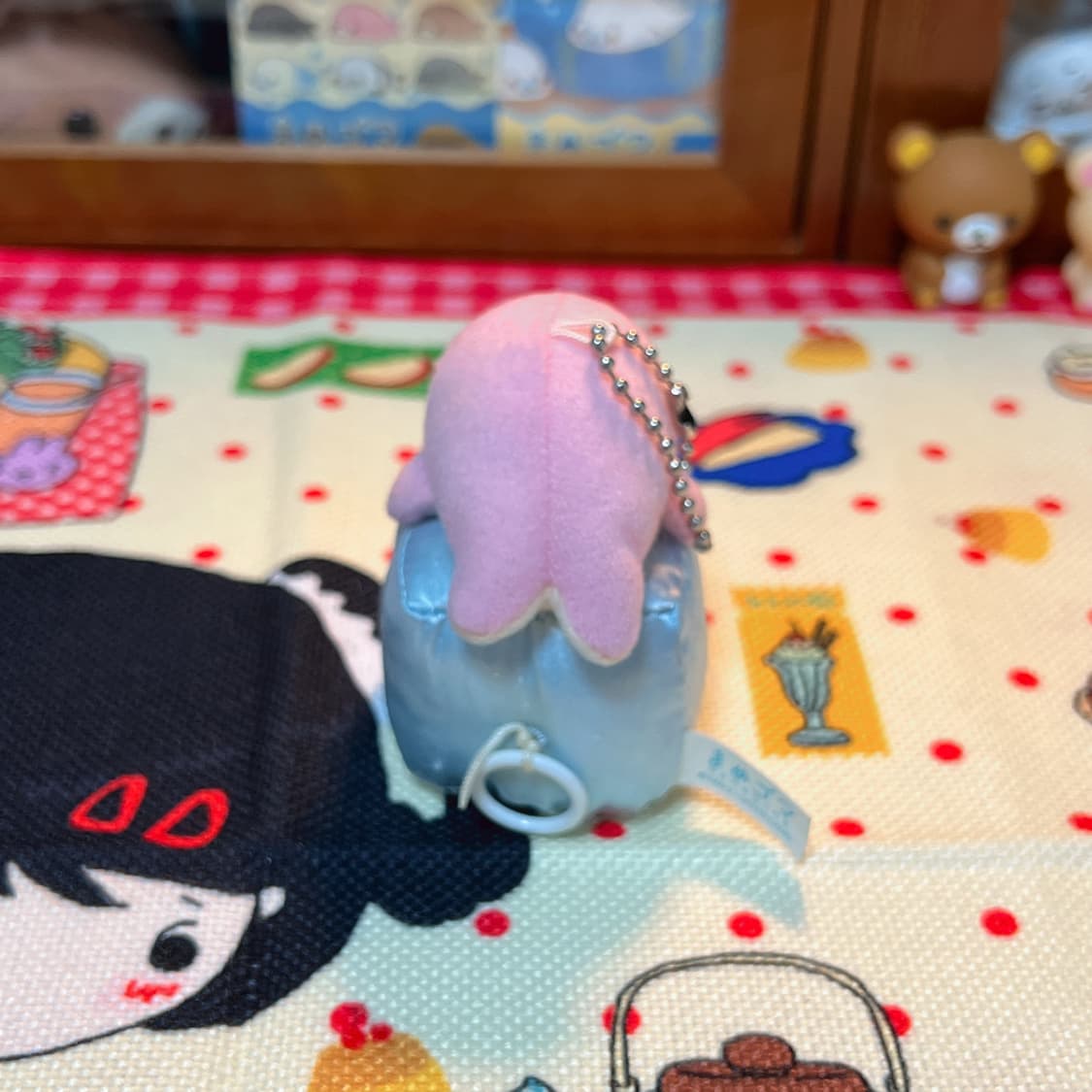 고전 마메고마 얼음 위 사쿠라고마 덜덜이 인형 상품이미지2