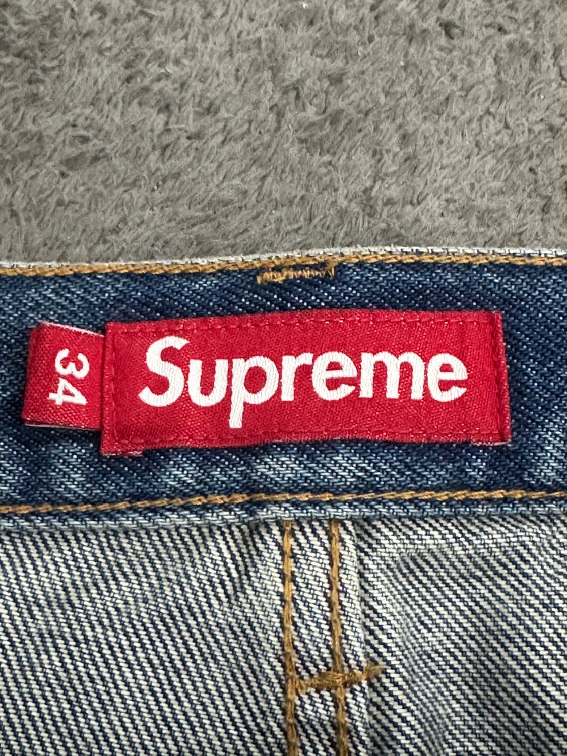 Supreme Baggy Jeans 인디고 34 상품이미지7