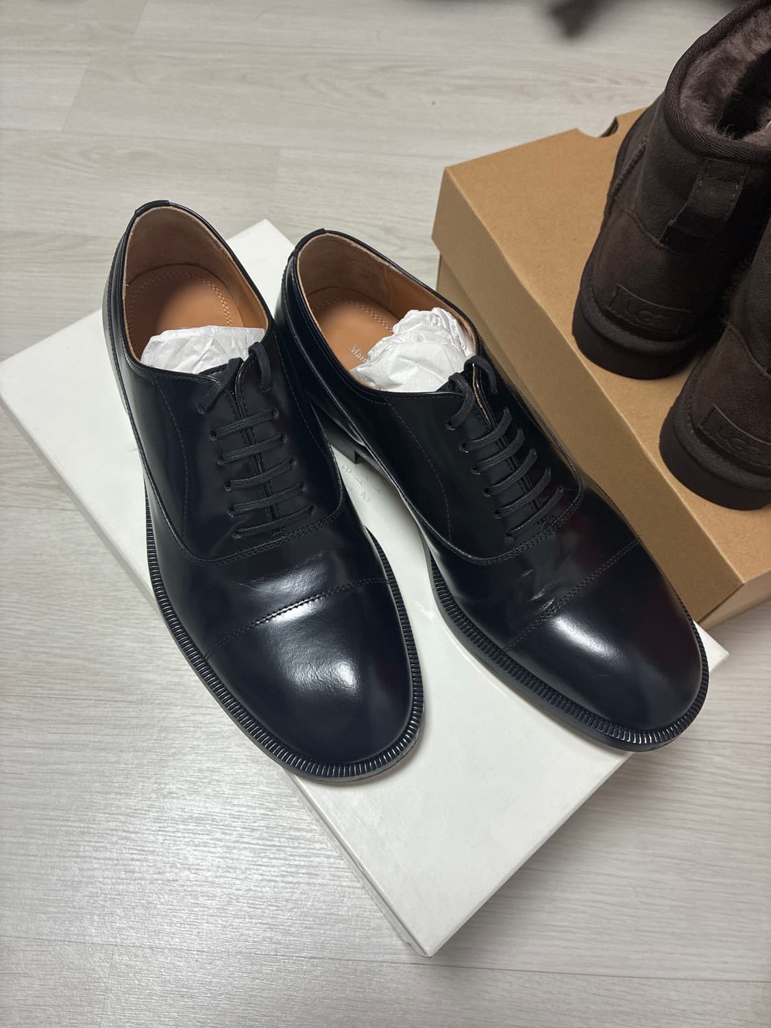 [eu39] 마르지엘라 새상품급 더비슈즈 팝니다. 250~255 상품이미지1