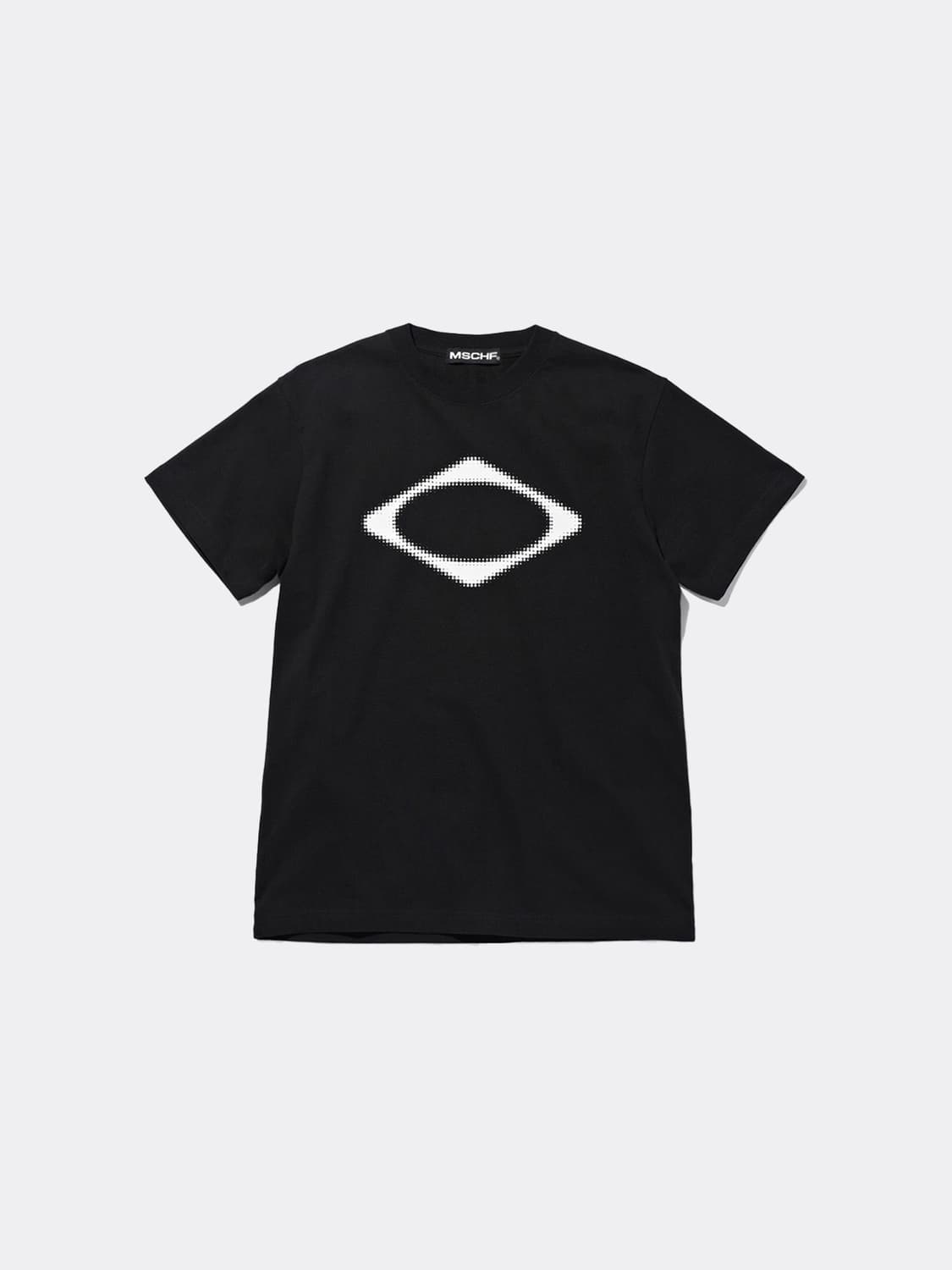 미스치프 롬버스 블러 티셔츠 블랙 M 상품이미지1