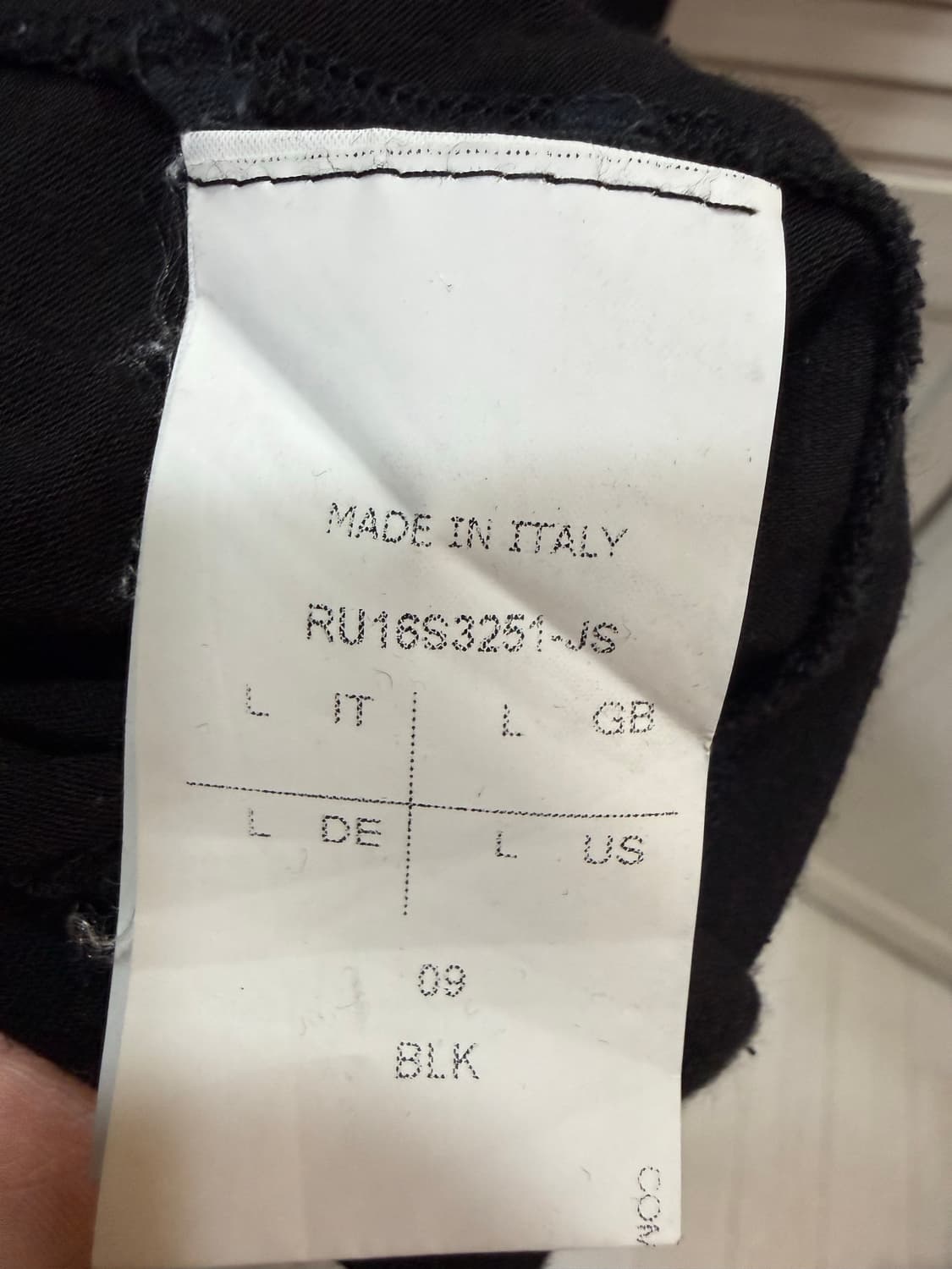 Rick Owens 릭 오웬스 롱슬리브 티셔츠 상품이미지6