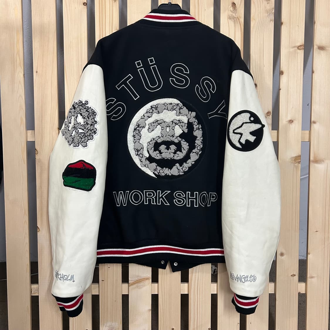 (XL) 스투시 아워레가시 데님티어스 TTL 바시티 자켓 상품이미지1