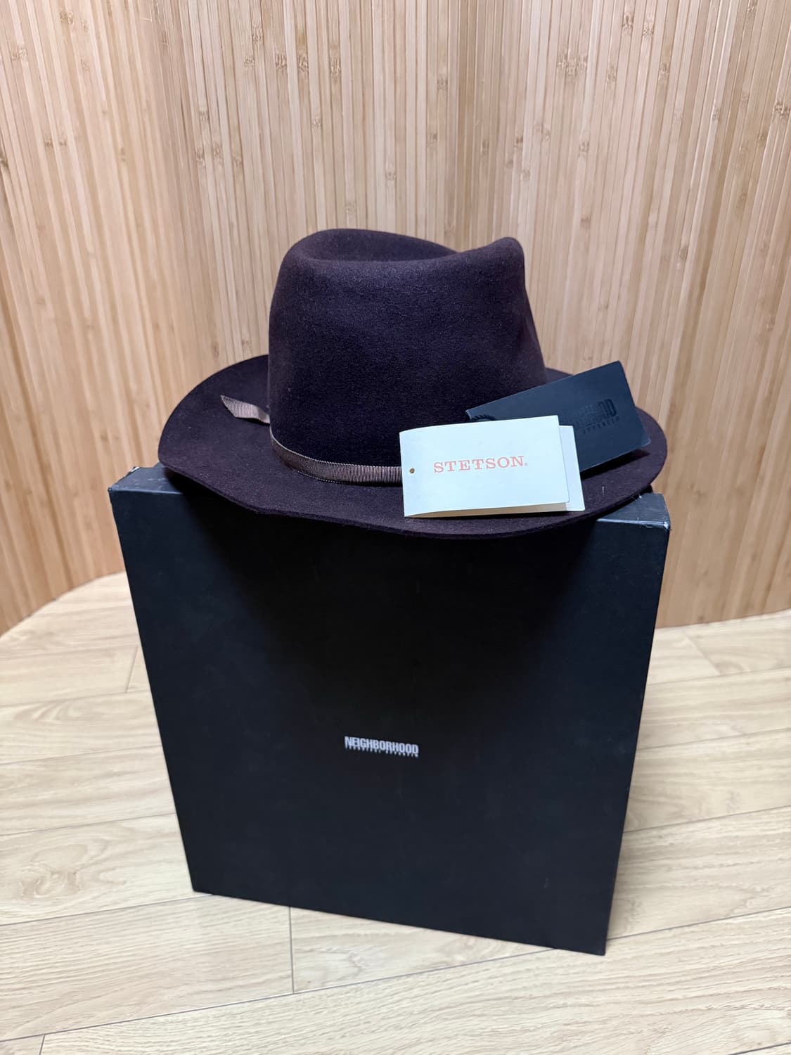 [L] NEIGHBORHOOD X STETSON 페도라 상품이미지1